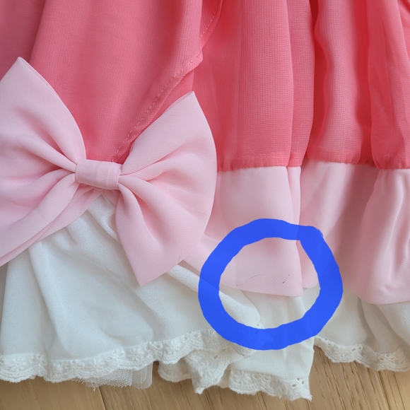 Pink Bow Kids Costume Dress - Picture 12 of 14